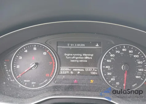 2017 Audi A4 2.0T Premium из США, поврежденный, VIN WAUGNAF40HN011379